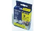 Brother TZe-621 Tape Black on Yellow, Laminated, 9mm Eco