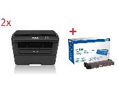 2x Brother DCP-L2560DW Laser Multifunctional + Brother TN-2310 Toner Cartridge Standard