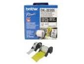 Brother DK-22205 Roll White Continuous Length Paper Tape 62mmx30.48M (Black on White)