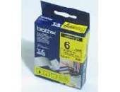 Brother TZe-611 Tape Black on Yellow , Laminated, 6mm - Eco
